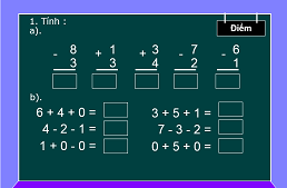 Đề cương ôn tập cuối học kỳ 1 lớp 1, toán tự luận