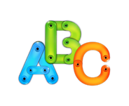 Bé học chữ cái