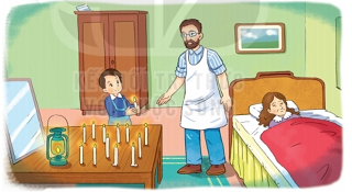 Ánh sáng của yêu thương, Tiếng việt lớp 2, Câu chuyện của Ê-đi-xơn thương mẹ, thông minh, hiếu thảo