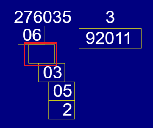 Chia cho số có một chữ số