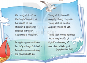 Khi trang sách mở ra, tiếng việt lớp 2 tập 1