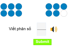 Viết đọc phân số lớn hơn 1