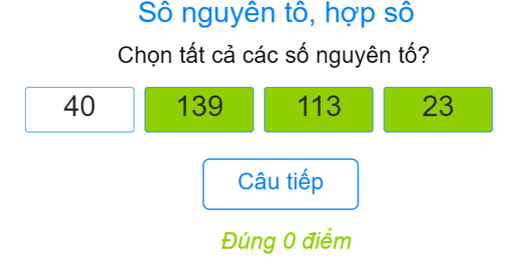 Số nguyên tố, hợp số