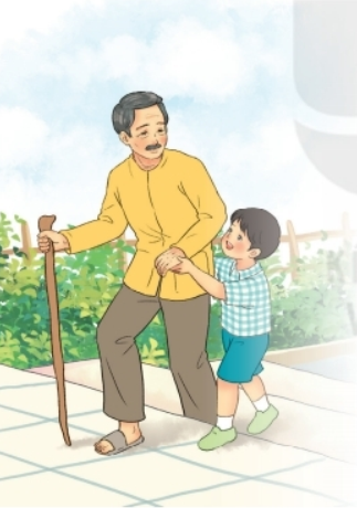 Bài thơ Thương Ông, tiếng việt lớp 2