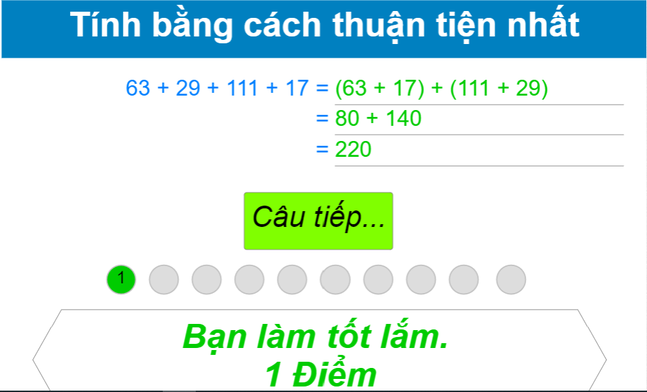 Tính bằng cách thuận tiện nhất