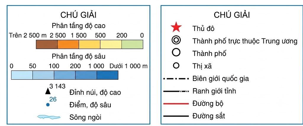 Bảng chú giải bản đồ