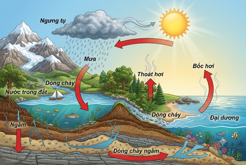 Vòng tuần hoàn của nước