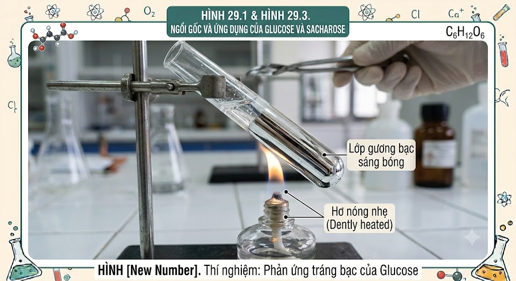 Thí nghiệm - Phản ứng tráng bạc của Glucose